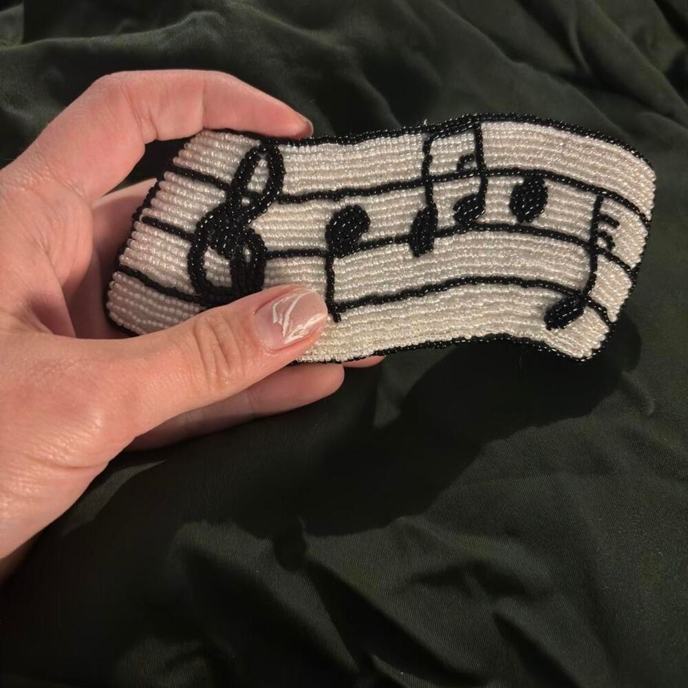 Women's White and Black Wallet-purses